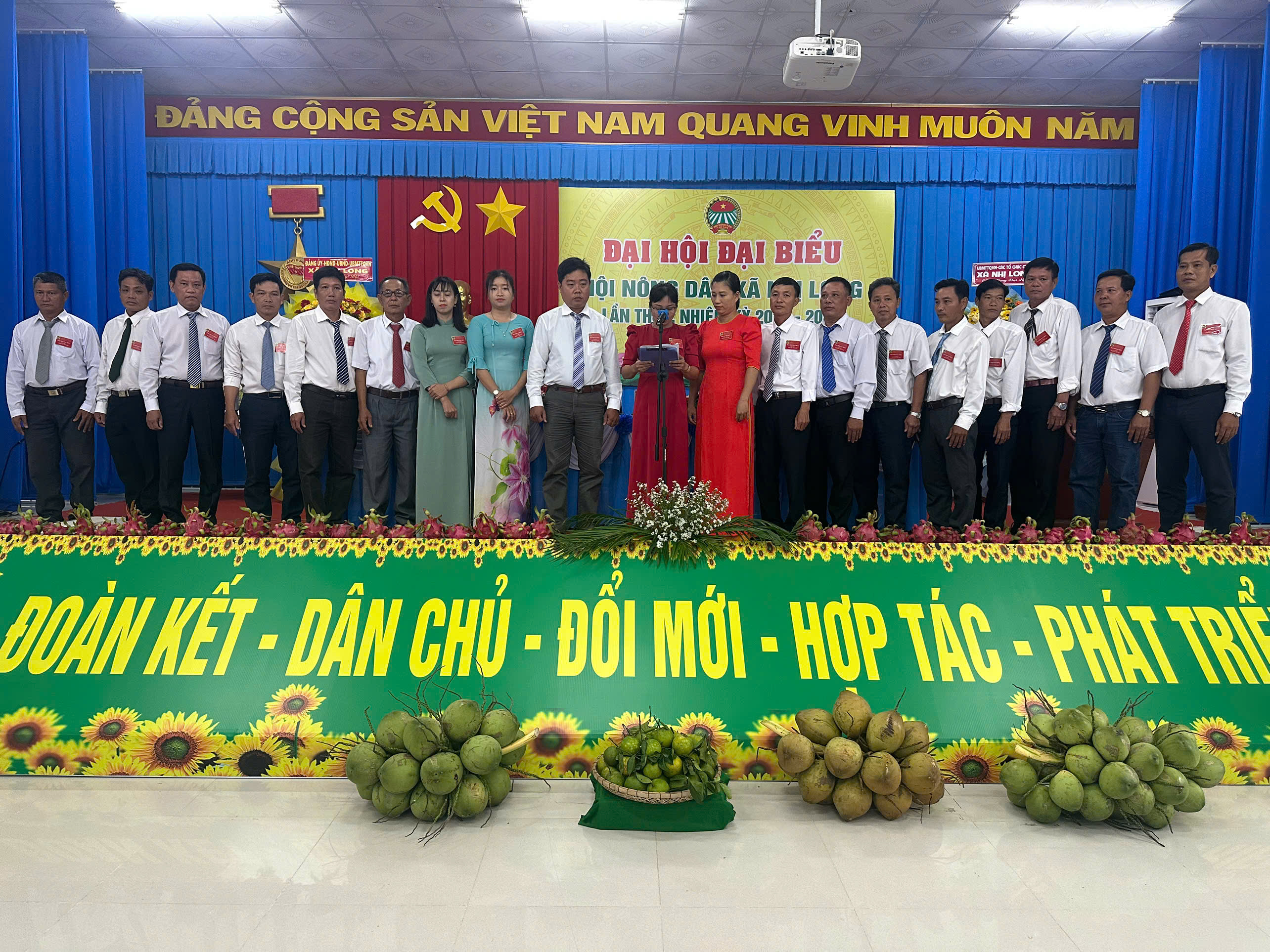 Đại hội đại biểu Hội Nông dân xã Nhị Long lần thứ I, nhiệm kỳ 2025 – 2030