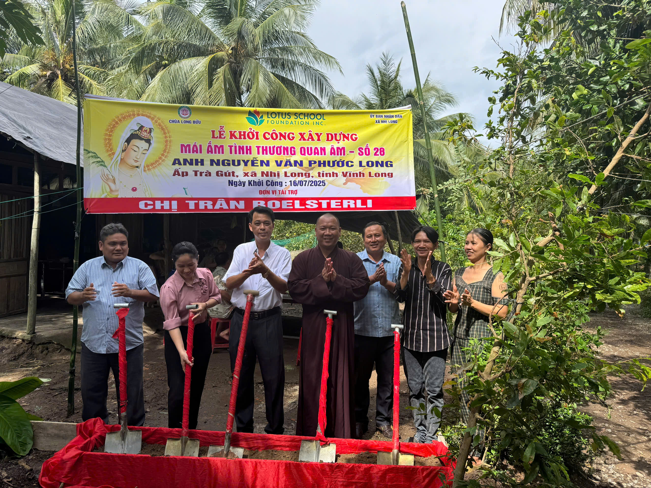 Lễ khởi công xây dựng mái ấm tình thương quan âm - số 28