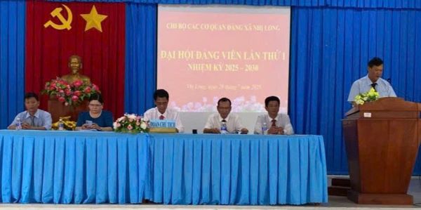 Đại hội Chi bộ các cơ quan Đảng lần thứ I