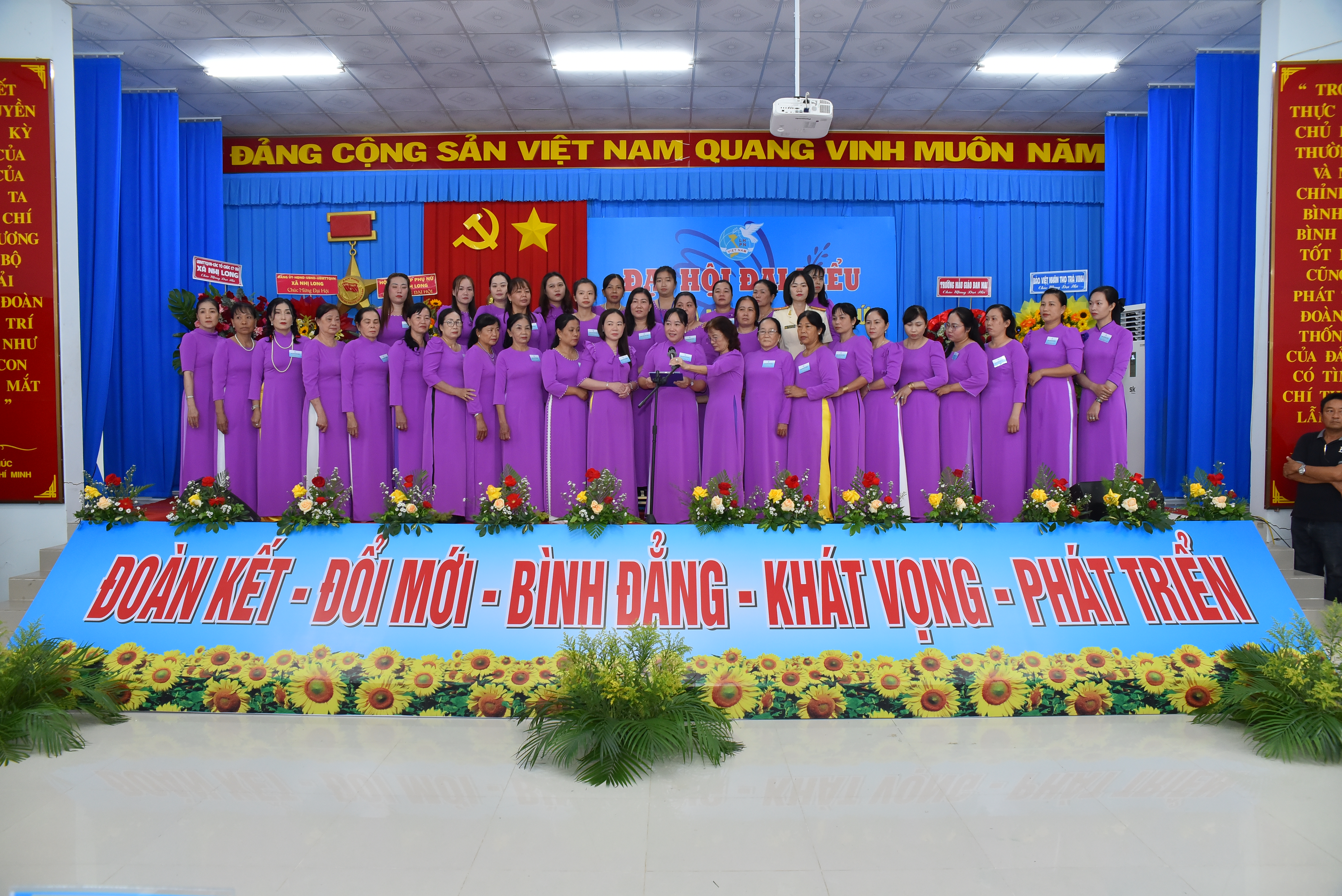 Đại hội Đại biểu Phụ nữ xã Nhị Long lần thứ I, nhiệm kỳ 2025-2030