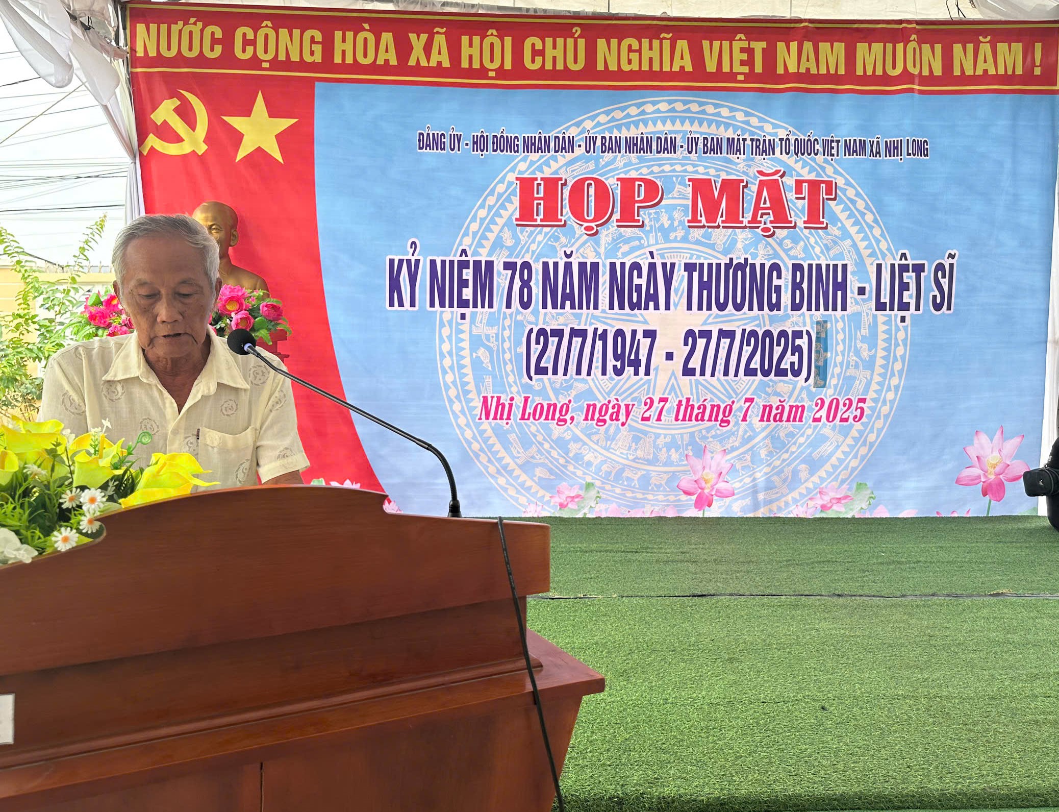 Họp mặt kỷ niệm 78 năm Ngày Thương binh - Liệt sĩ