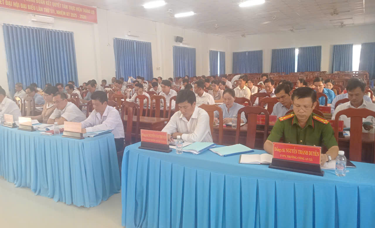 Đảng ủy xã Nhị Long tổ chức hội nghị sơ kết tháng 11