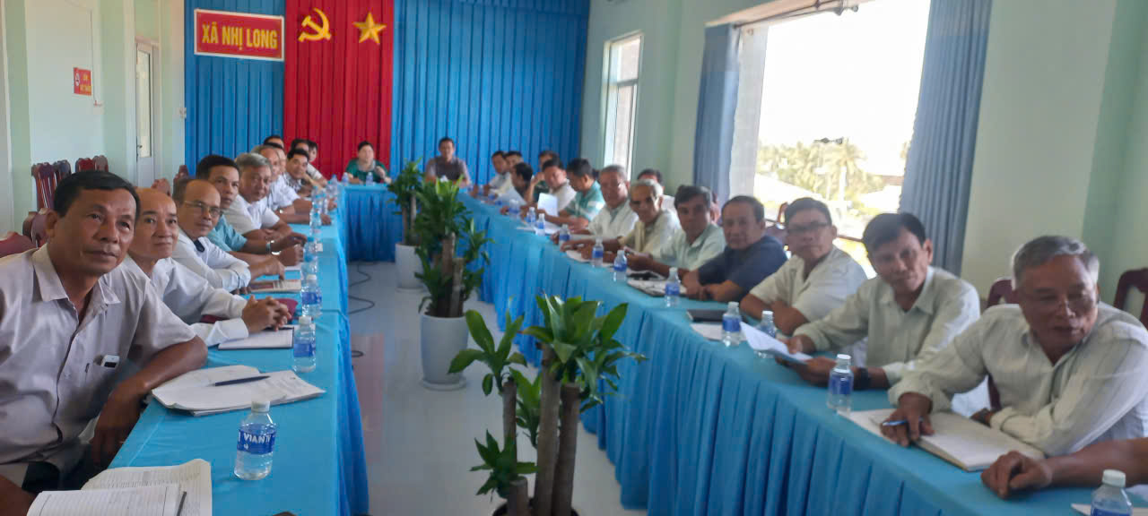 Triển khai công tác tổ chức đại hội đại biểu Mặt trận Tổ quốc
 Việt Nam  xã Nhị Long lần thứ XIV, nhiệm kỳ 2025 – 2030
